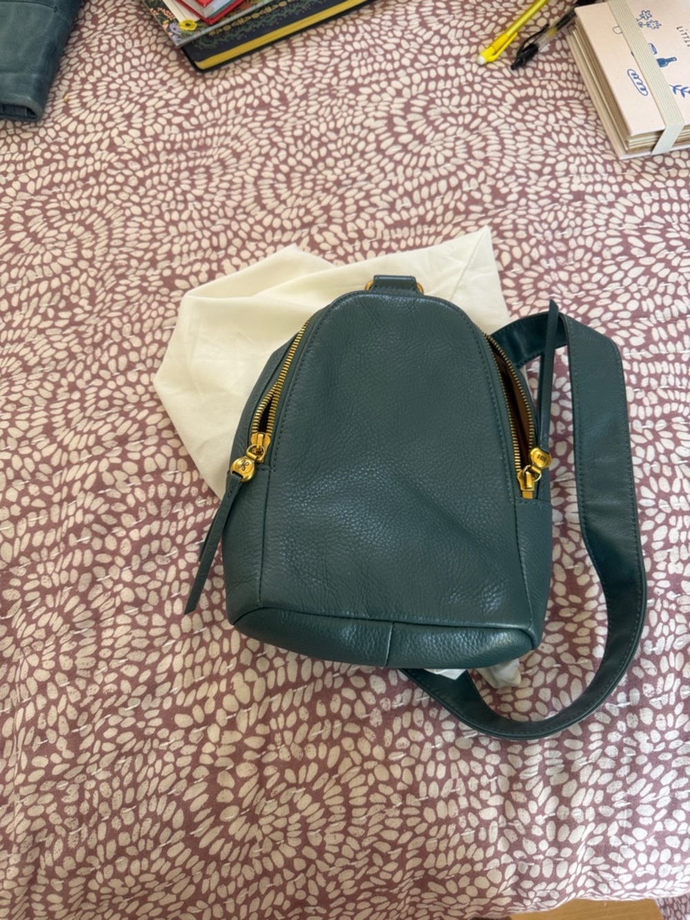 Hobo leather Mini sling bag